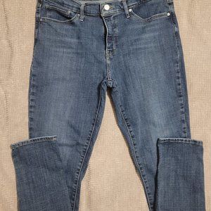 Womens Levi Midrise Skinny Jeans